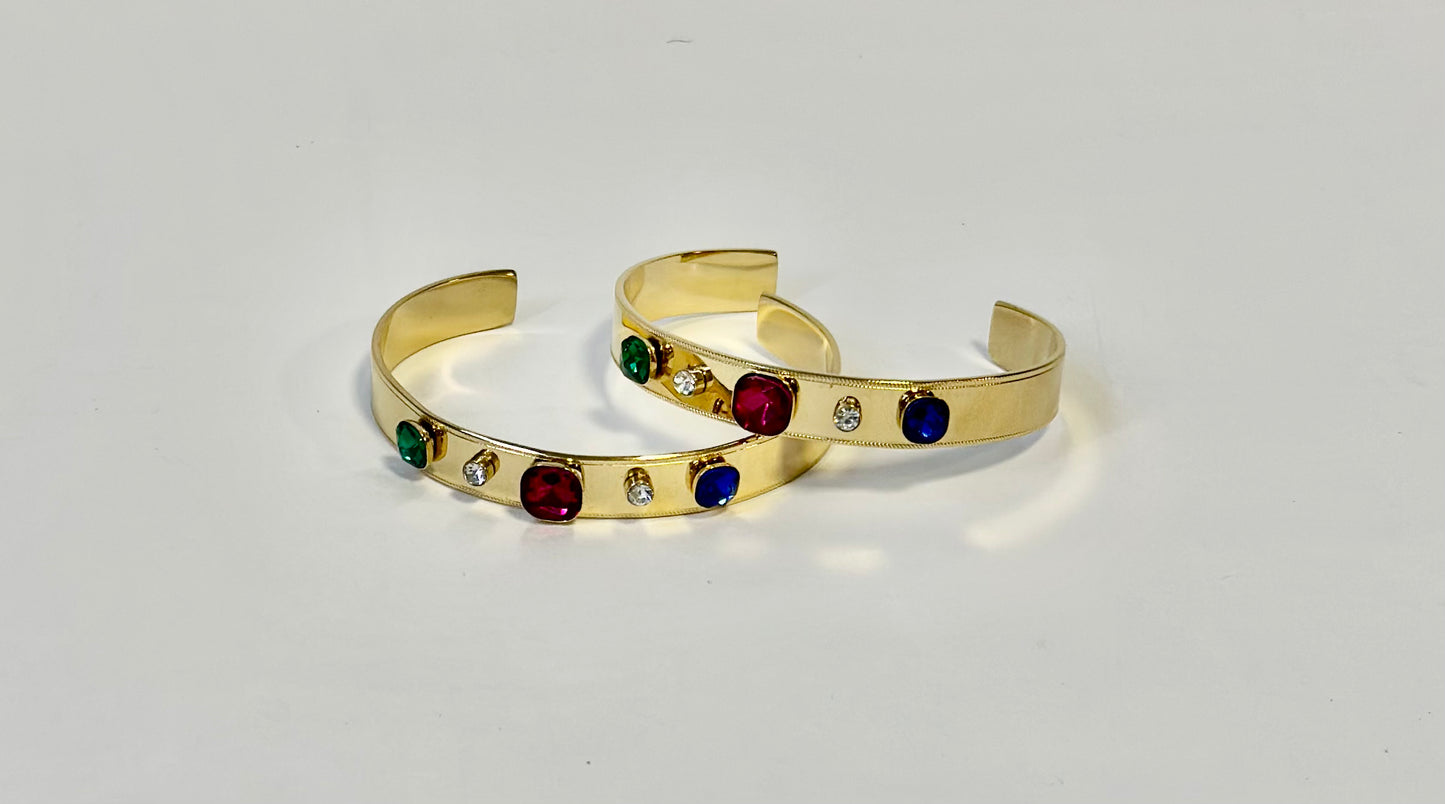 Bracciale con Pietre Colorate