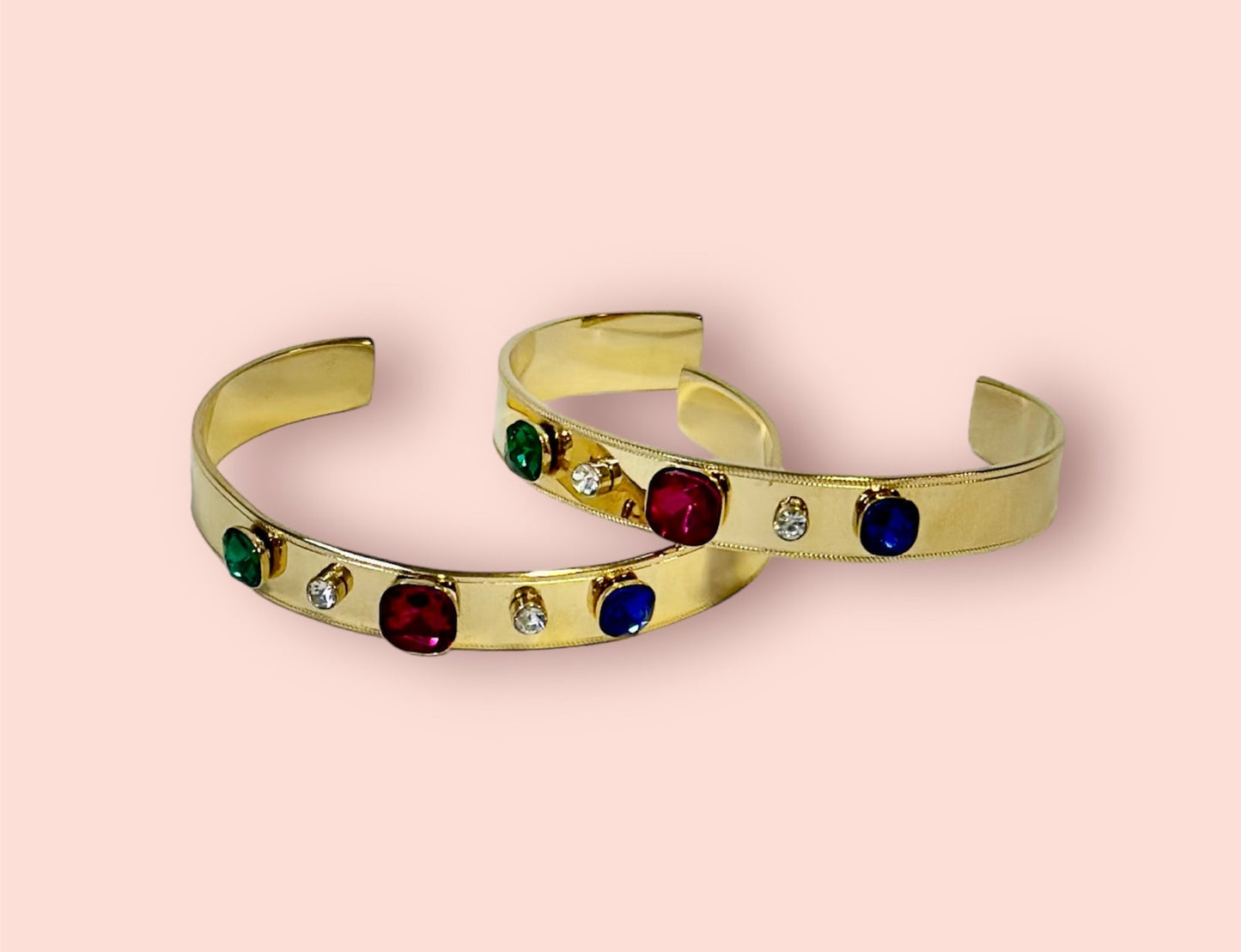 Bracciale con Pietre Colorate
