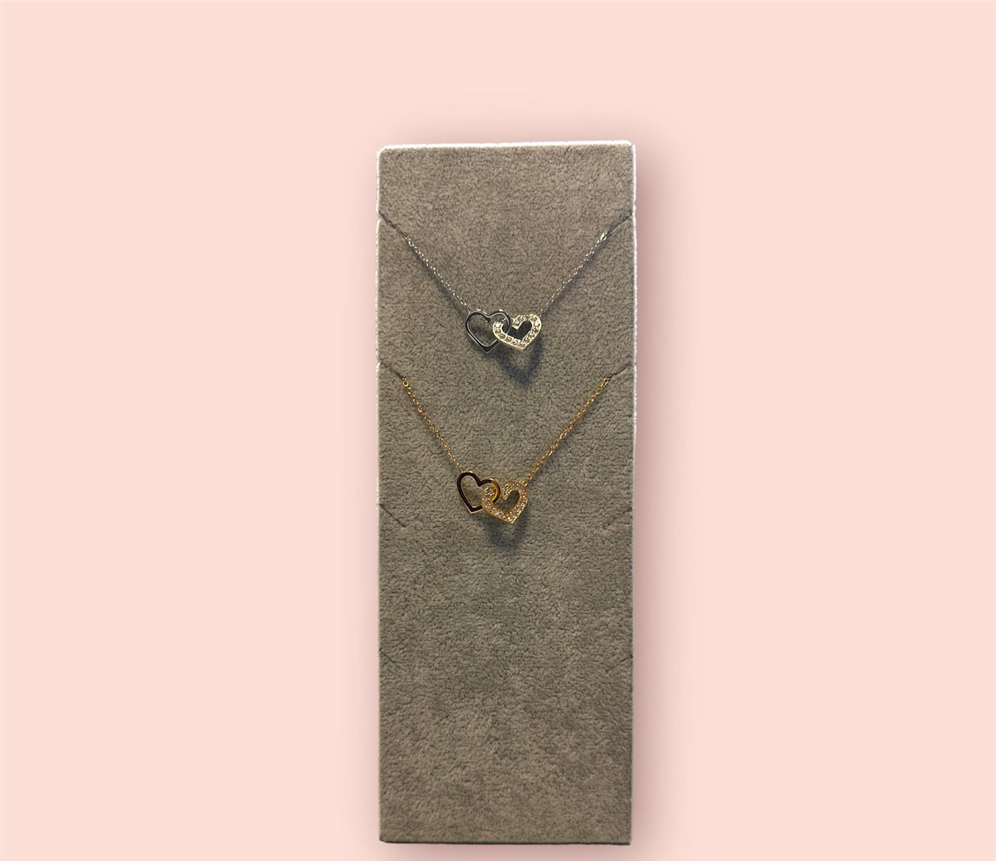 Collana a Cuori intrecciati