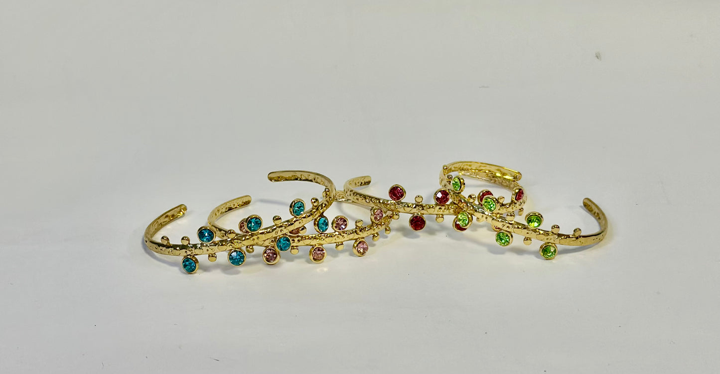 Bracciale Rigido con Pietre