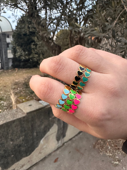 Anelli con cuori